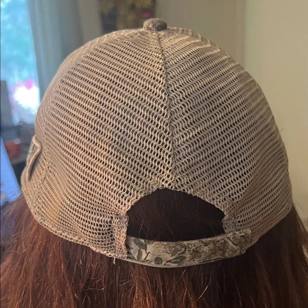 #0985+ Unisex Woody's Seafood Saloon Camouflage Cap